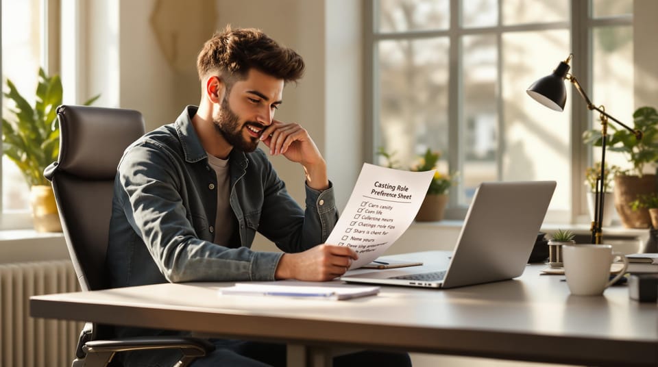 5 Steps to Set Up Role Preferences for Casting